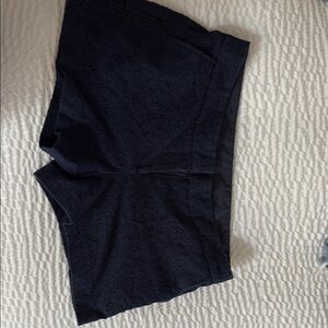 Kenar Blue High Waist Shorts